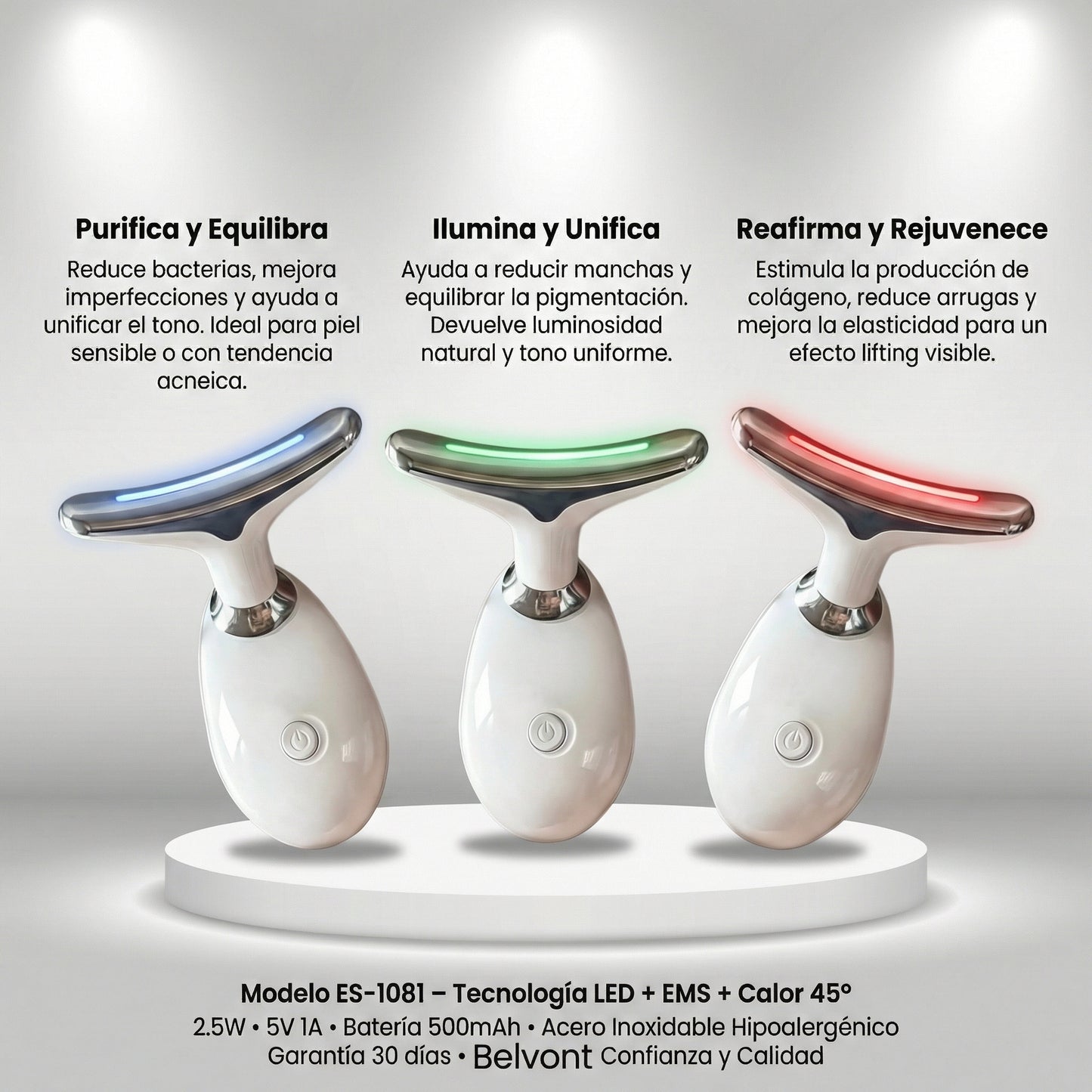 Masajeador Facial 7 en 1